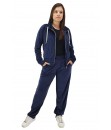 Conjunto Veludo Plush Butu Biru Feminino - Azul Marinho